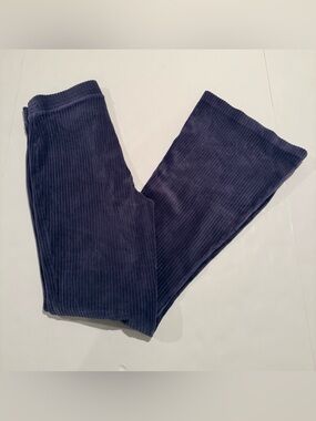 aerie Woman’s Corduroy Wide-Rib Joggers - Navy